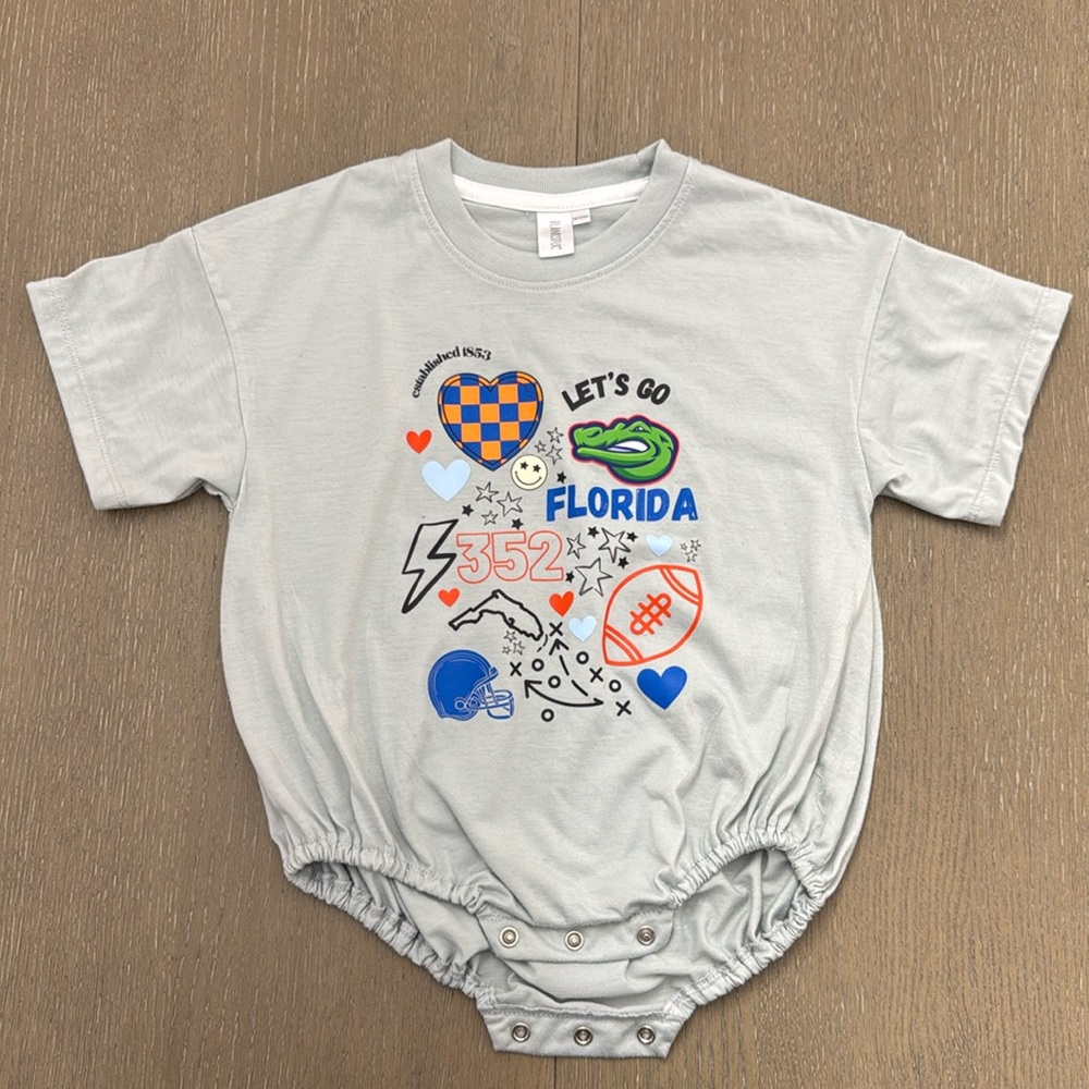 Florida Gators 🐊 Bubble Romper